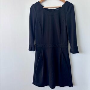 Pink Tartan long sleeve little black dress